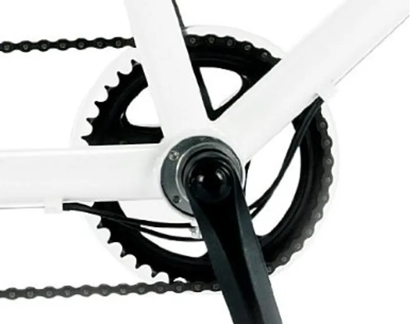 Viking Companion 26 Inch Wheel Tandem Bike White-2